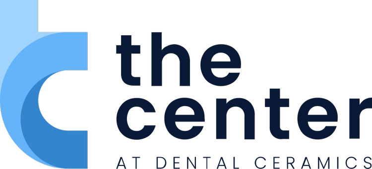 The Center at Dental Ceramics membership logo for Dr. Sheridan at Sheridan Dental in Grove City